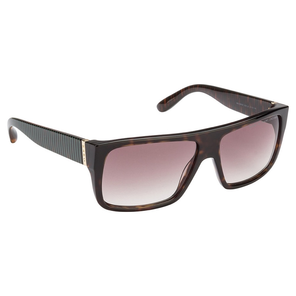 Marc by Marc Jacobs Brown Full Rim Square Sunglasses